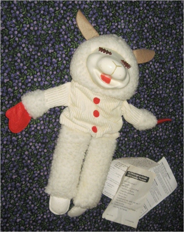 Lamb Chop Talking Hand Puppet by TranquilHavenHollow on Etsy
