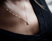 Yogi Om pendant in solid 14k gold