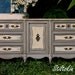 Shabby French Provincial Paris Apartment "Mademoiselle" Dresser
