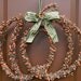 Pumpkin Wreath - Fall Wreath - Berry Wreath - Last One