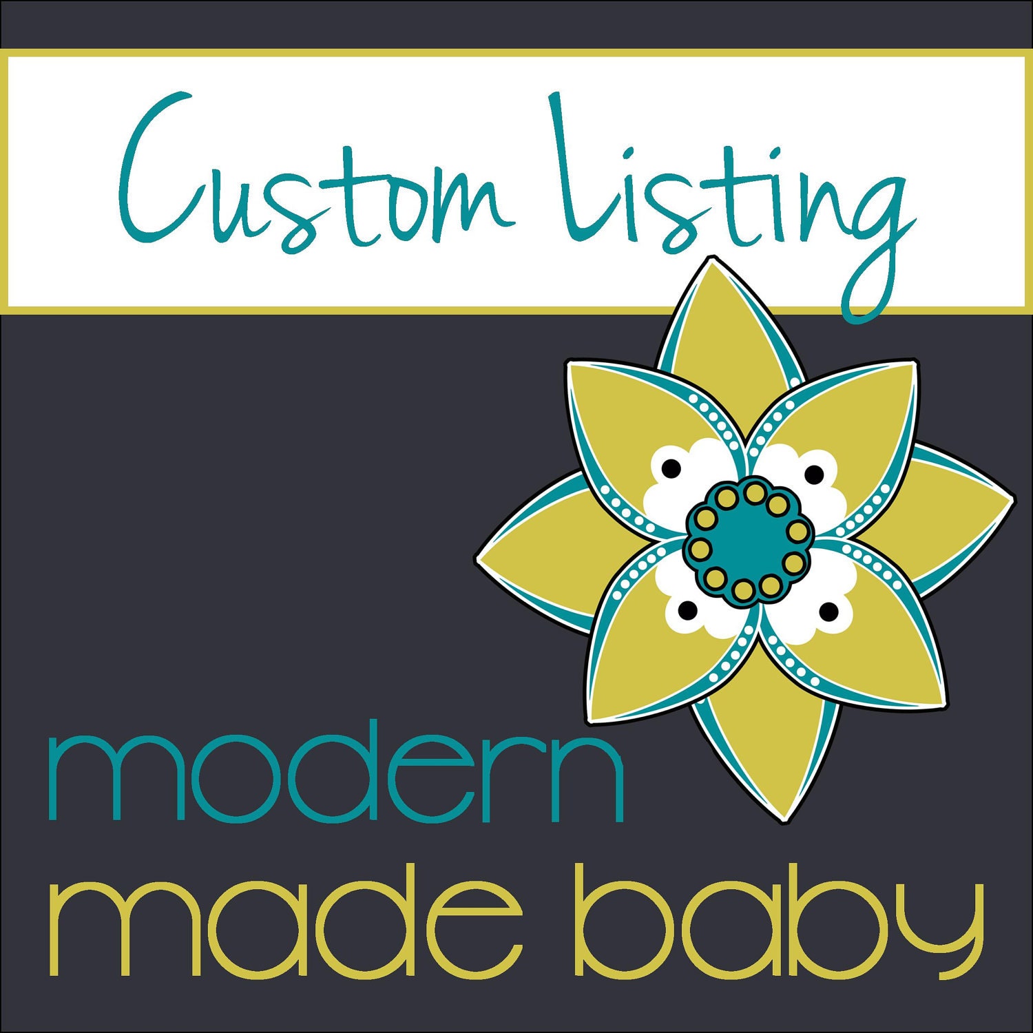 Custom Listing for Melissa