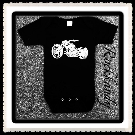 Born To Ride Black Onesie or Shirt