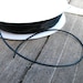 Elastic Beading Cord, Black Elastic, 0.8mm, 8m spool
