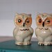 Vintage Shawnee Winking Owl Salt & Pepper Shakers, Made in USA
