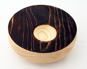 White Oak Off Center Pyro Bowl