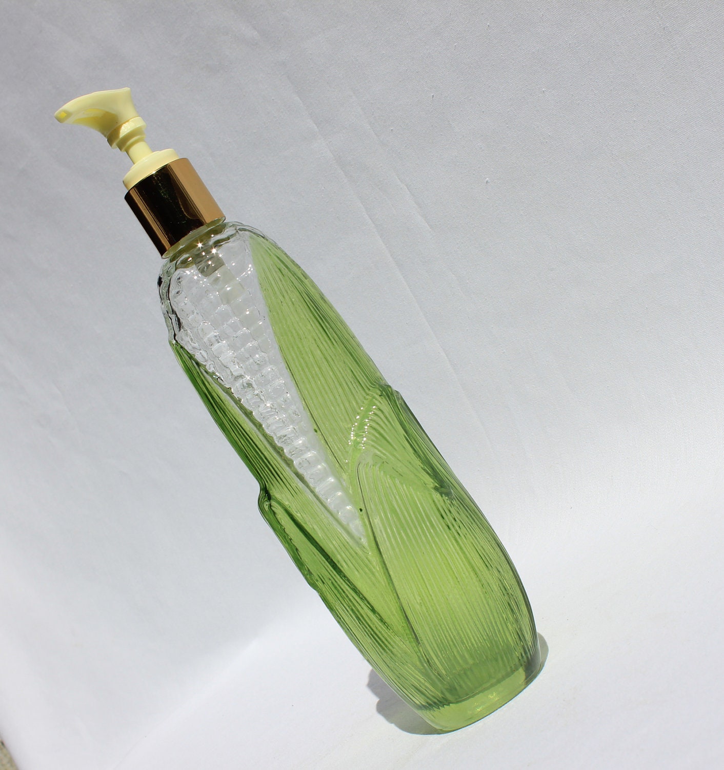 Vintage Avon Corn Lotion or Soap Dispenser by suppliesofallkinds