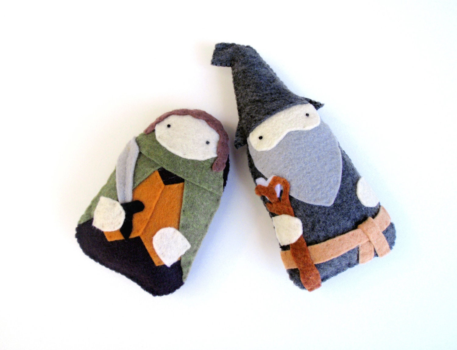 The Hobbit - Frodo and Gandalf  - LOTR - Plush Childrens Toy Doll