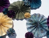 Custom Color Pinwheel Decoration Solid & Print Mix - WhimzyLife
