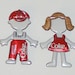Girl Boy Kid Child - Coca Cola Classic Soda Can Magnets - Choose Hair Color