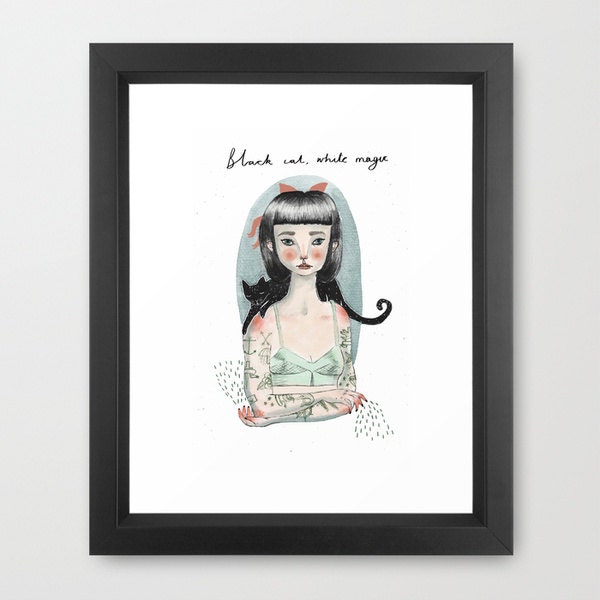 Giclée print  - 'Teen Witch'