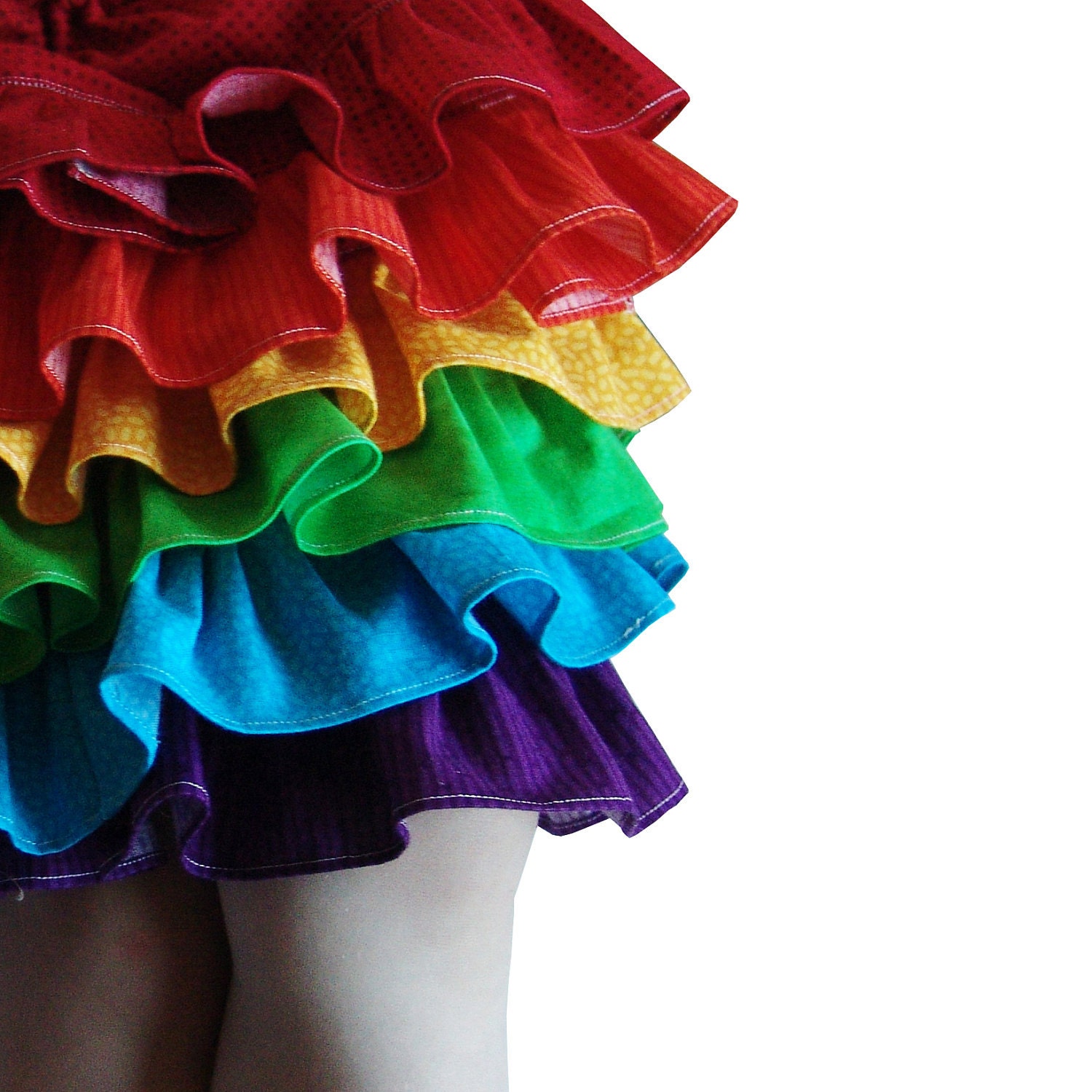Girls Skirt, Rainbow Skirt, Little Girls Rainbow Skirt, Rainbow Ruffle Skirt, Kids Rainbow Skirt, Toddler Rainbow Skirt, Baby Spring Skirt