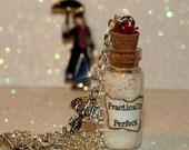 Practically Perfect Mary Poppins Magical Necklace with an Umbrella Charm Disney Inspired by Life is the Bubbles