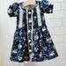 SAYOKO outfit for LUTS dollfie 1/4 BJD Doll - Dark Blue Flower Dresses