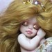 OOAK art doll fantasy mermaid baby polymer clay sculpture fairy IADR free shipping