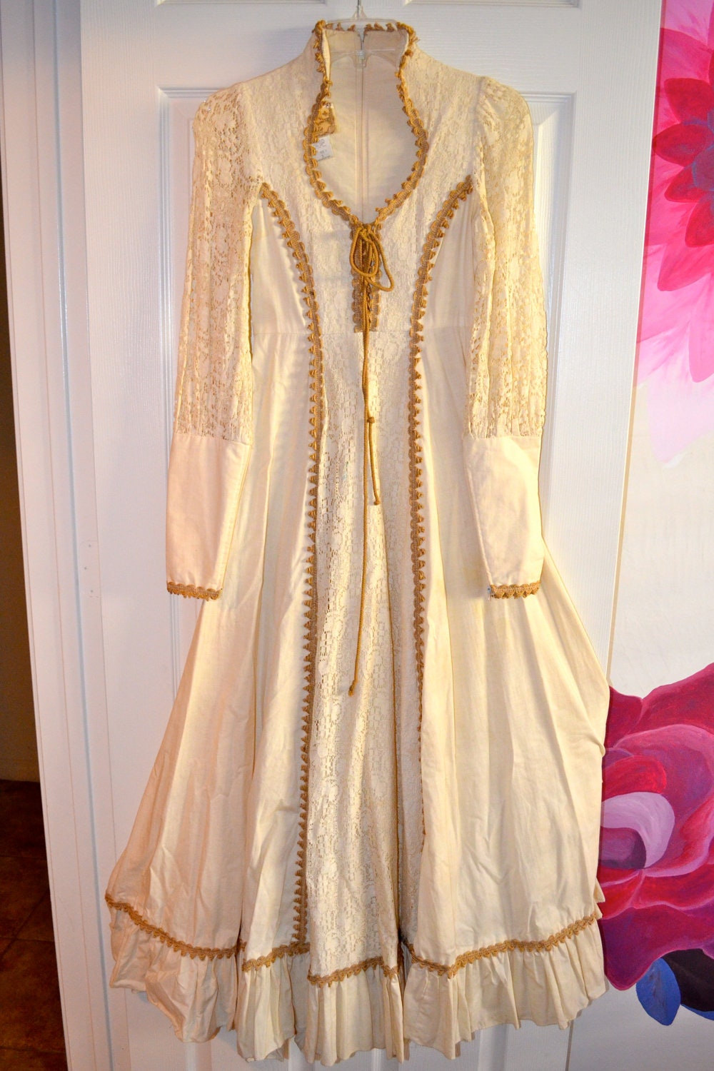 1970's Gunne Sax Wedding Gown By Yager91 On Etsy