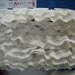 Vintage Double Ruffle Gathered Lace Off White Over 3 yards 1 1/2" Wide ONLY 5 USD