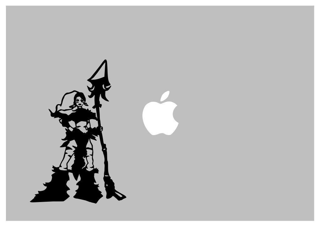 League of Legends - Nidalee the Bestial Huntress decal: For Laptop, Car etc..