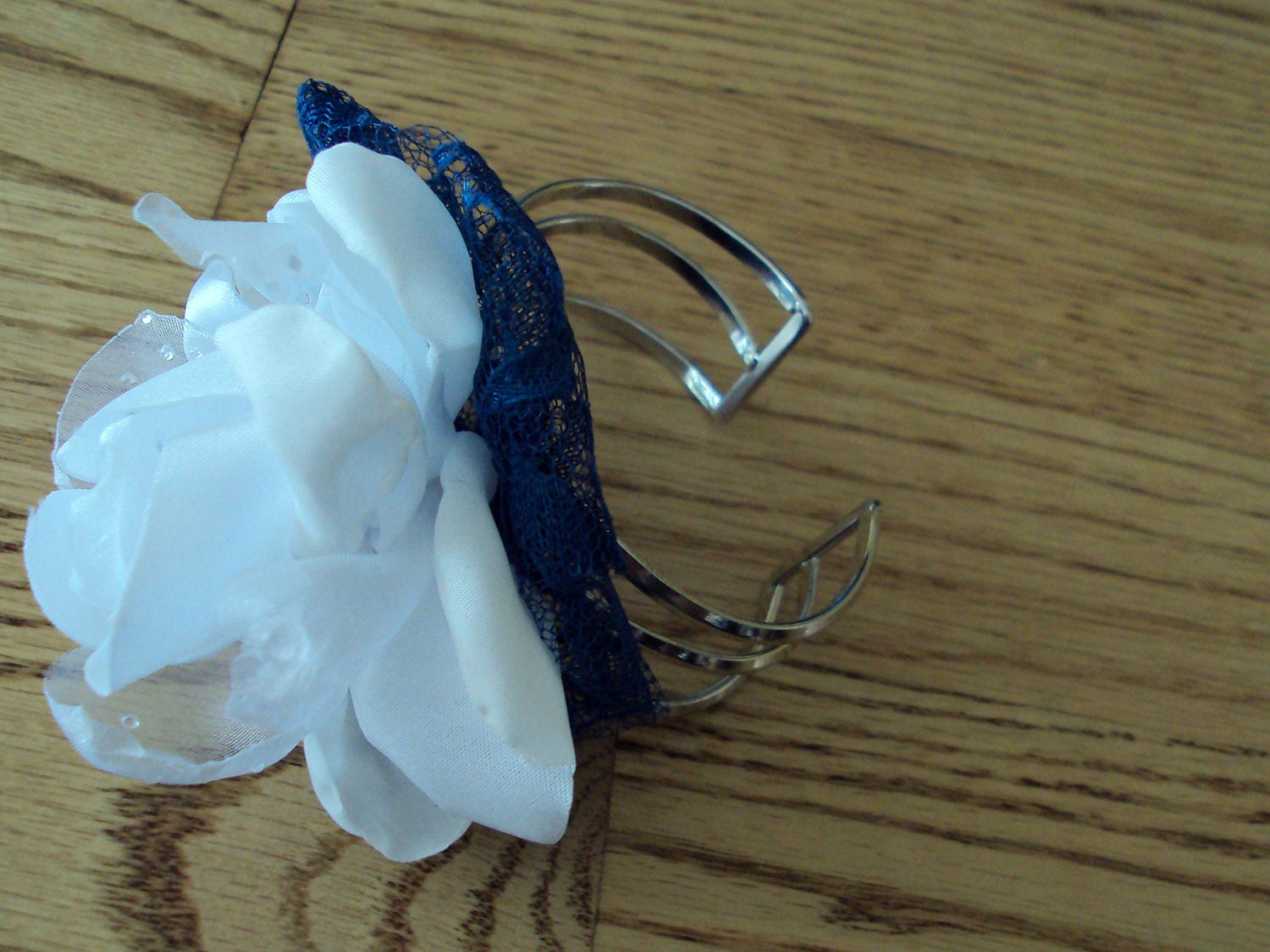 Fabric Flower Keepsake Corsage For Mother of the Bride, Unique Gift