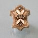 Antique Victorian Gold Shield -:- Salvage Slide to Repurpose
