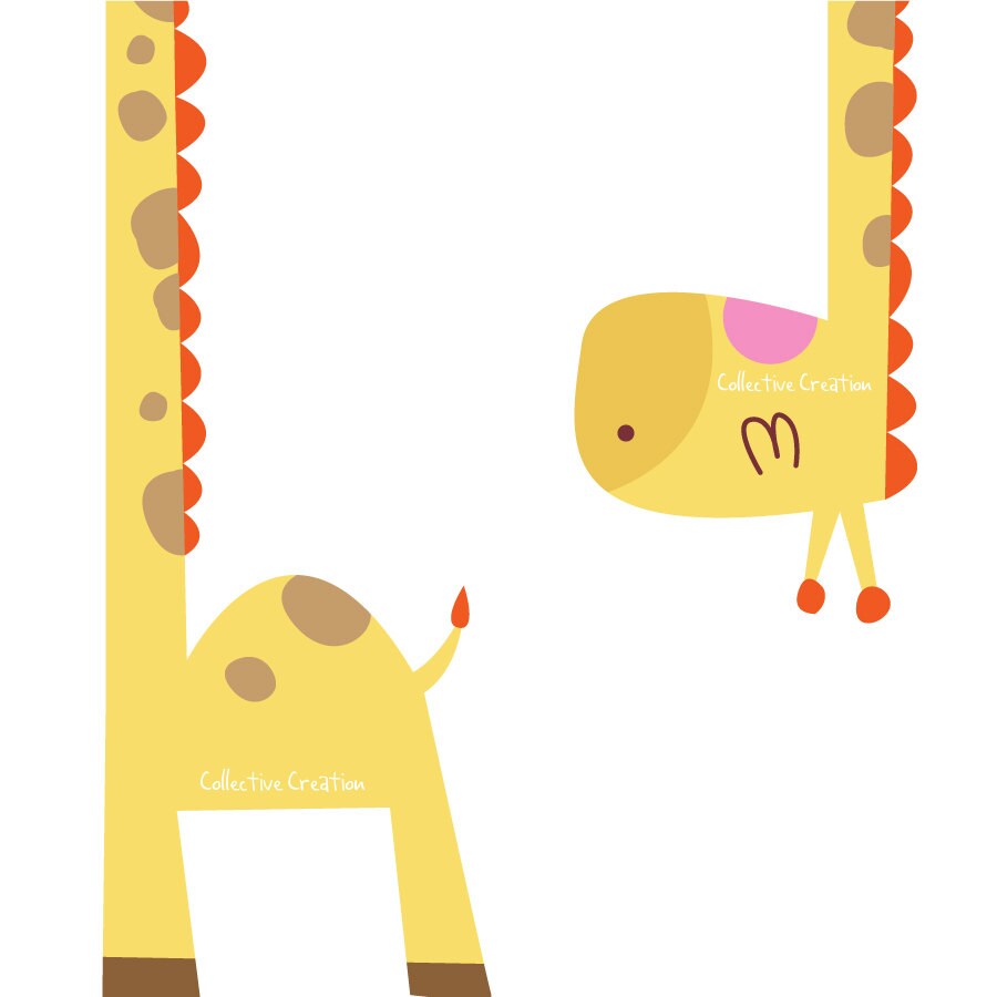 yellow giraffe clipart - photo #38
