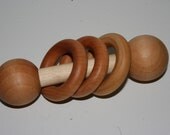 Montessori Inspired Wooden Rattle