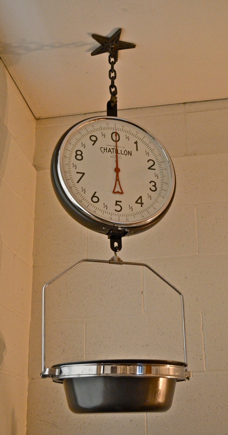 Vintage Grocery Scale