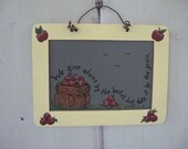 Give Advice Hand Painted Chalkboard Sign Home Decor