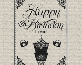 Popular Items For Happy Unbirthday On Etsy Popular Items For Happy Unbirthday On Etsy