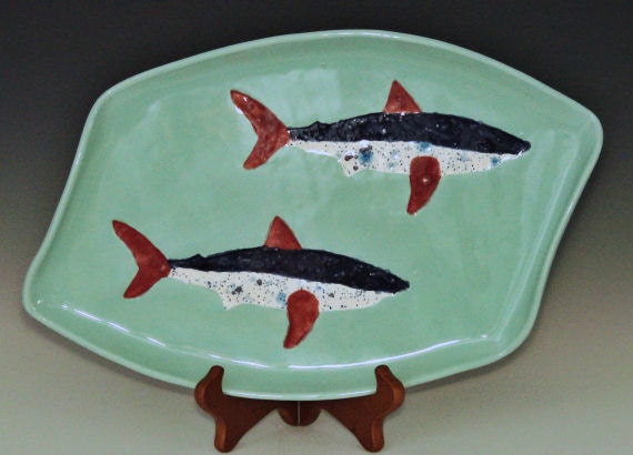 Great White Shark platter