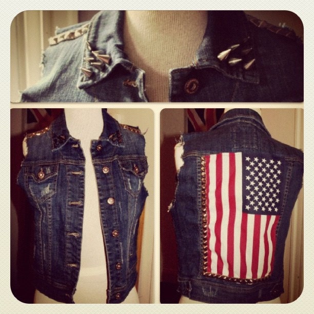 MEN'S All American - Team USA Studded & Spiked Vest