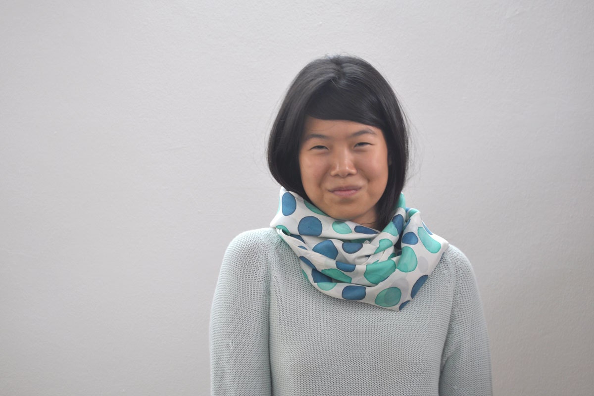 NEW Hand Dyed Silk Scarf : Summer Fashion - Drip Drop Polka Dotted in Aqua, Gifts for her
