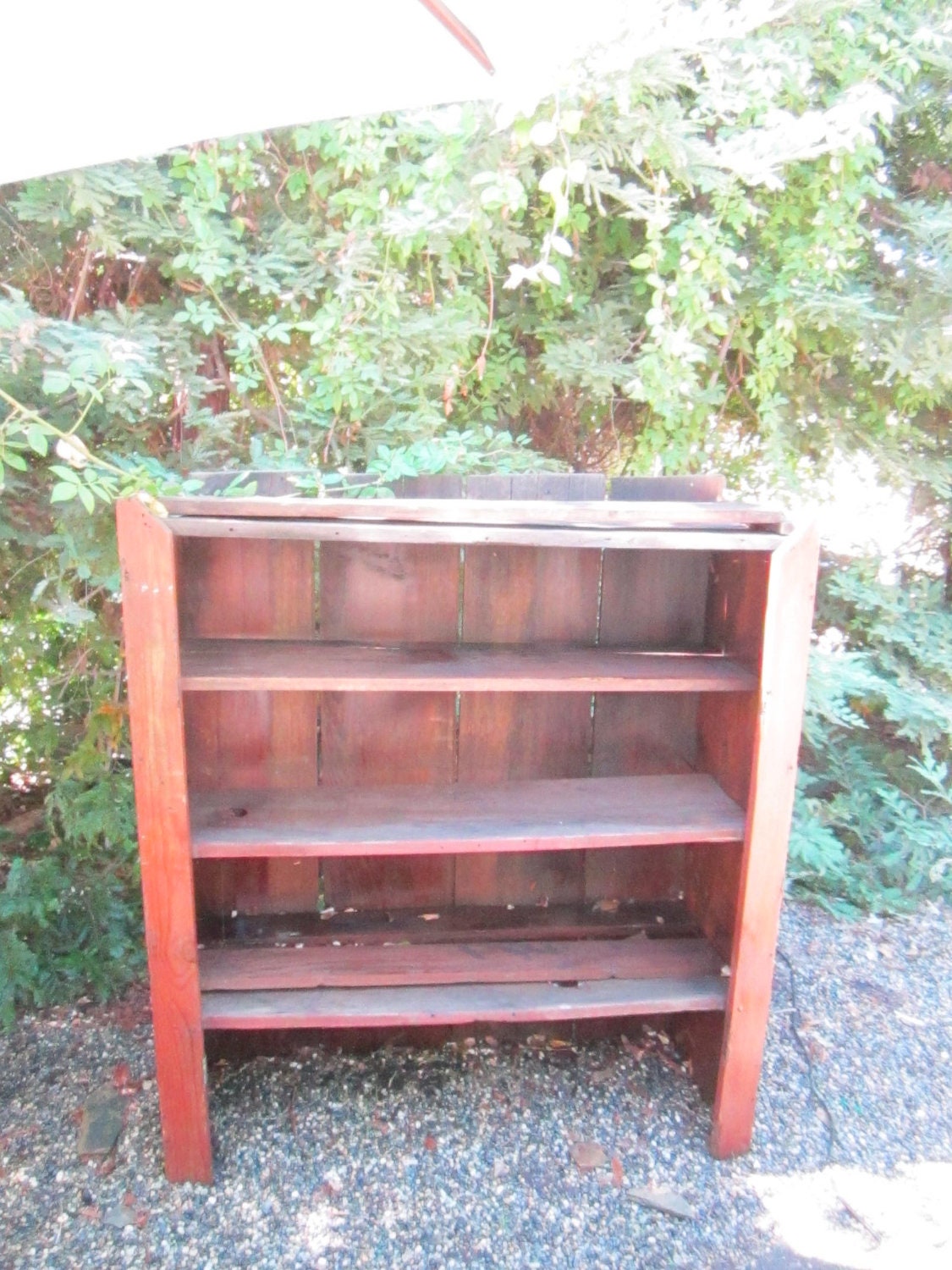 Vintage chippy painted redwood farm cupboard shabby chiccottage chic shabby chic prairie