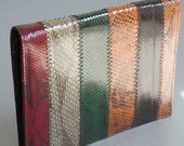 Vintage Snake Leather Handbag