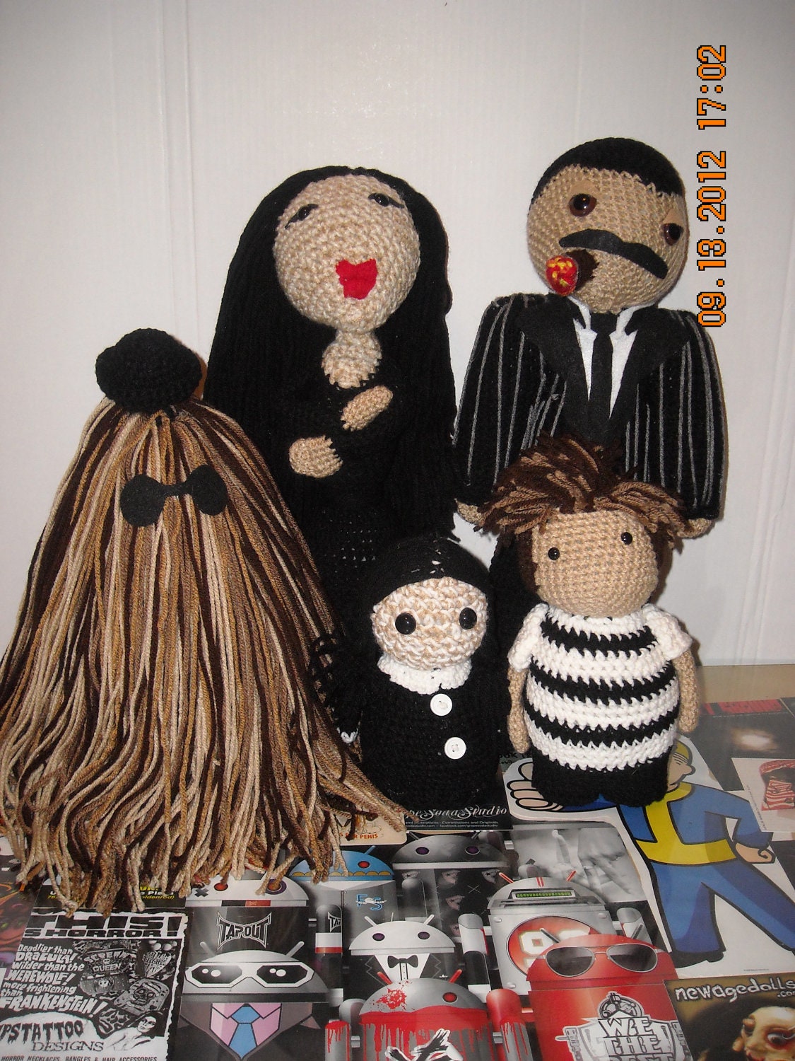 addams family dolls