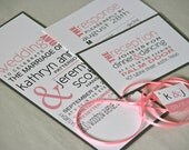 DEPOSIT Modern Block Custom Layered Invitation Suite