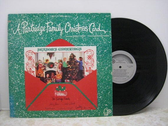 Vintage 1972 Partridge Family Christmas Album LP by MyBarn on Etsy