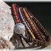 Bohemian Jewelry / Bohemian Bracelet / Wrap Bracelet / Triple Wrap / Leather Bracelet / Rainbow Bracelet / Tribal /