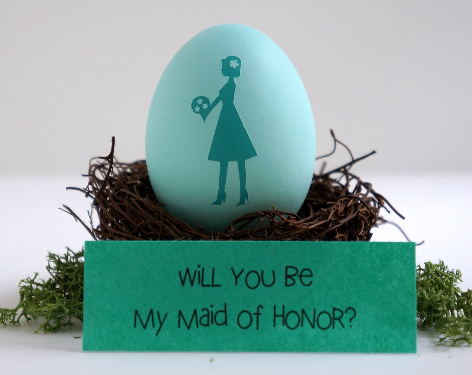 Will You Be My Maid of Honor. Custom Bridal Party Gifts.