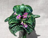 Garden Nymph Vase (ceramic, pottery, handmade, art)