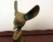 Vintage Brass Mouse