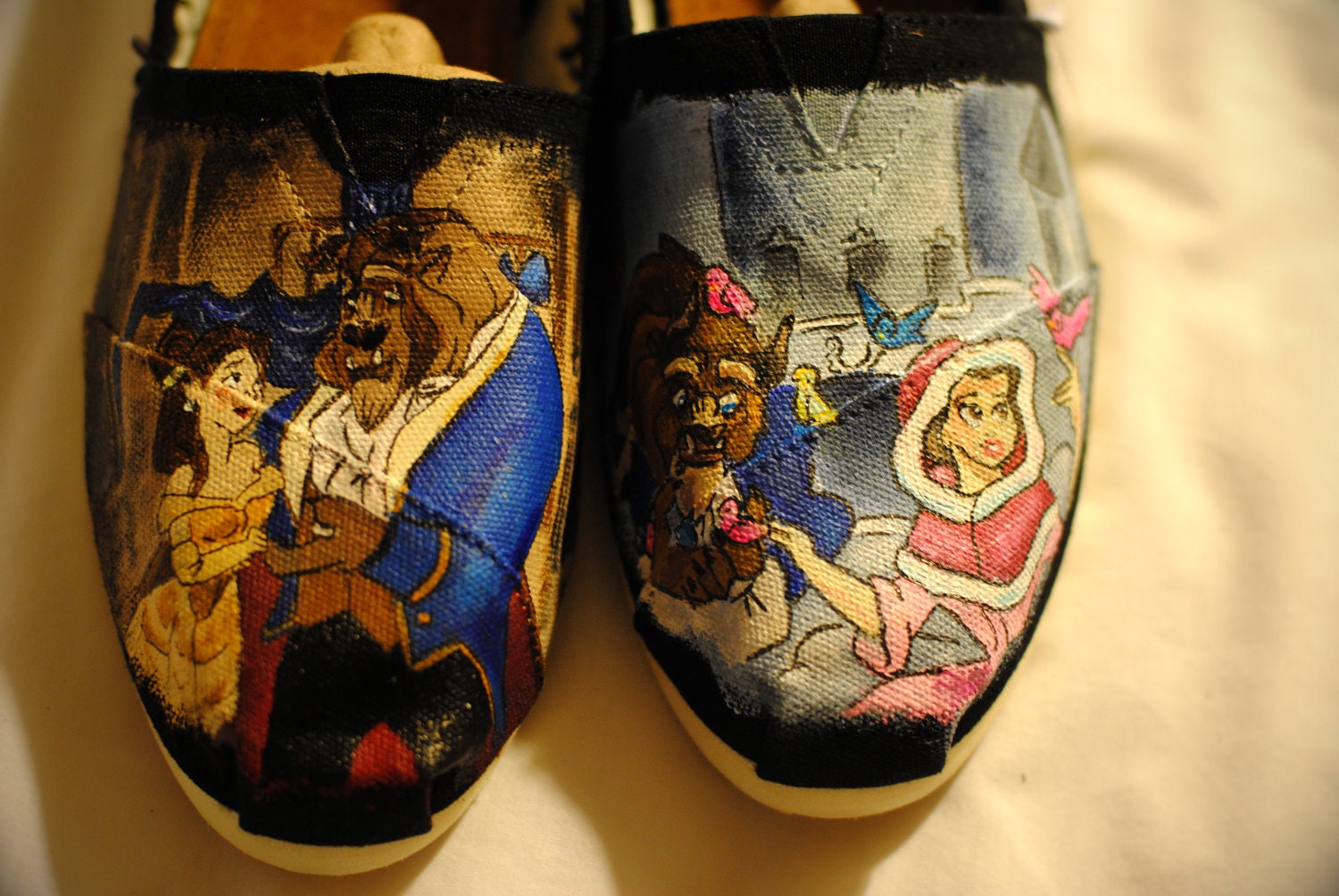 Beauty and The Beast Design and Shoes (of your choice)