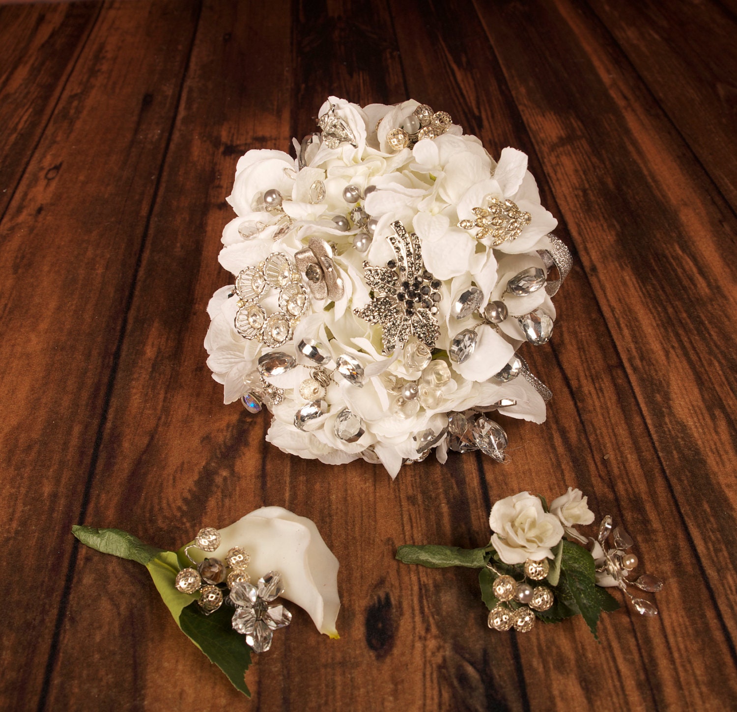 Crystal Wedding Bouquets