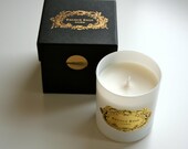 Villiers Handmade Soy Container Candle - Mimosa Scent - RococoRoseLondon