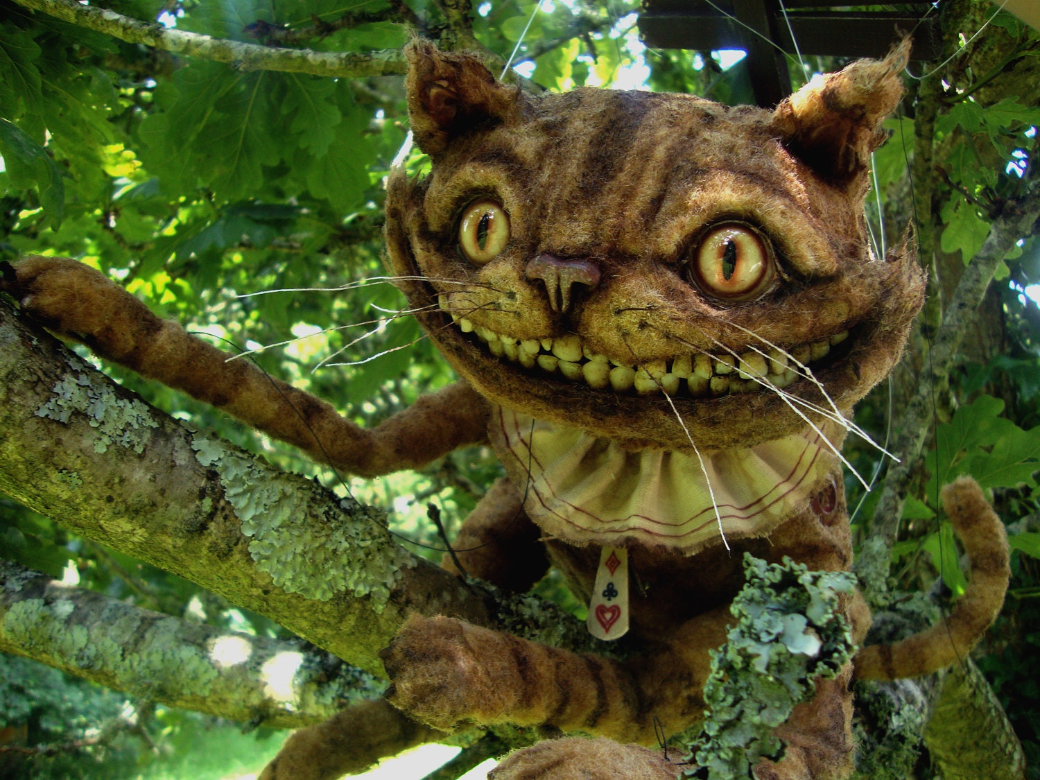 Cheshire Cat Marionette