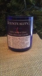 Scentuality Shea Butter Massage Candles-RELAX