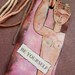 OOAK Art Collage Tag / Bookmark "Be Yourself"