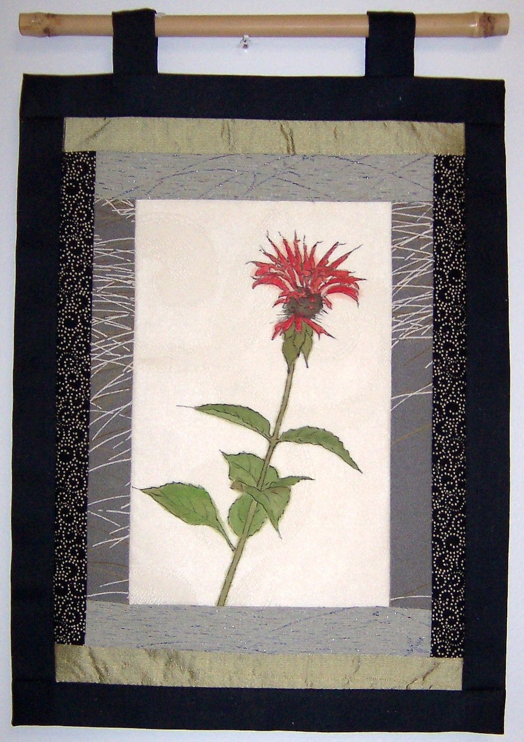 Kimono Silk Wall Hanging - Beebalm