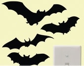Halloween Vinyl Decal - Halloween Decor, Halloween Decoration, Halloween Bats Stickers, Wall Decals, Laptop Stickers