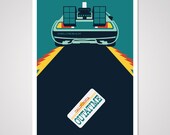 Outatime - 12x18 Art Print