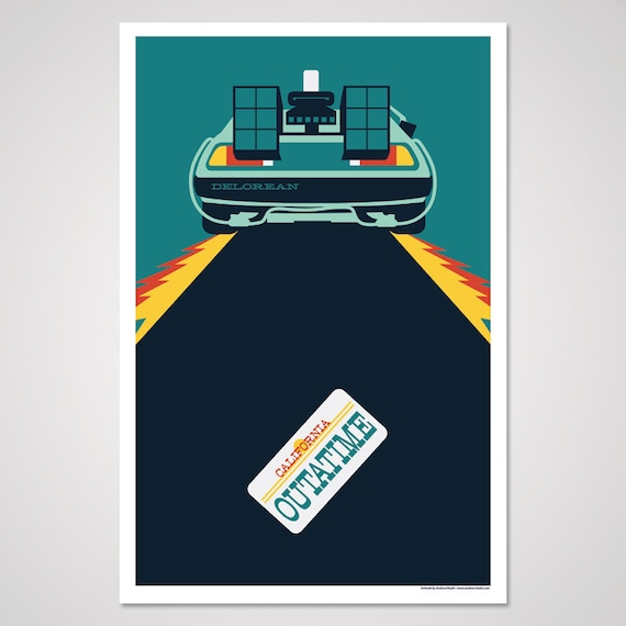 Outatime - 12x18 Art Print